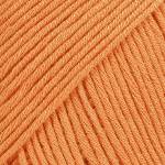 DROPS Design Safran Uni Colour 28 Orange Плетива прежда (104228)