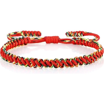 BudNej tibetský náramok pre šťastie červený MN1923