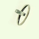 Steel Edge Oceľový prsteň so zirkónom ZR872