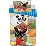 Jerry Fabrics Памучно детско спално бельо 100x135 cm Bing Bunny "Tower" - Jerry Fabrics (24BS157)