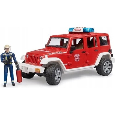 Bruder 02528 Jeep Wrangler hasiči Figurka hasiče