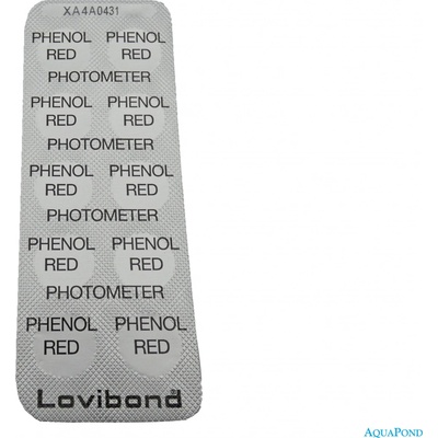 Water I:D náhradné tablety do fotometra Phenol Red pH 10 ks