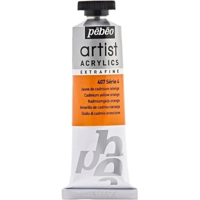 Pébéo Artist АКРИЛНА боя Orange Cadmium Yellow 37 ml 1 бр (909-407)