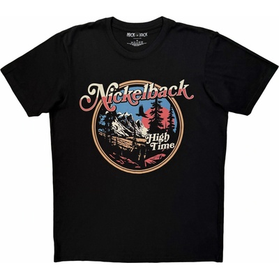 Tričko Nickelback High Time čierna