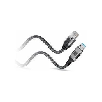 Techly USB-A to Gigabit Ethernet RJ45 Cable 1m