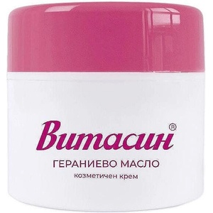 Vitassin Успокояващ и хидратиращ крем с гераниево масло, 50 ml Лосион за тяло