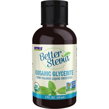 NOW NOW Better Stevia Glycerite, 59 ml
