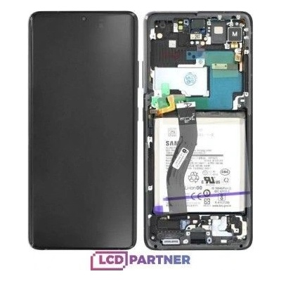LCD Displej + Dotykové sklo + Přední kryt Samsung Galaxy S21 Ultra 5G