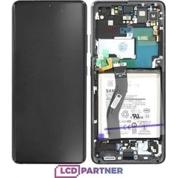 LCD Displej + Dotykové sklo + Přední kryt Samsung Galaxy S21 Ultra 5G