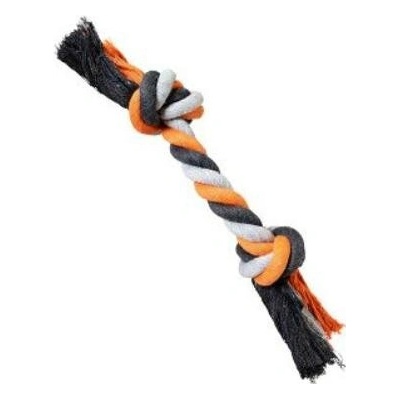 HipHop uzel bavlněný 25 cm 75g šedá oranžová