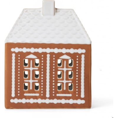 Porcelánový svícen Urbania Gingerbread Medium Kähler