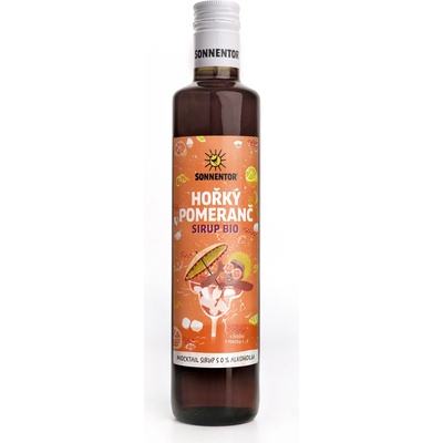 Sonnentor Hořký pomeranč sirup bio 500 ml