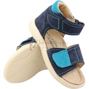 Protetika detské sandále ORS T 77 modro-tyrkys vzor 93