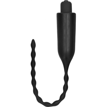 Image 1 of ElectroShock E-Stimulation Vibrating Urethral Sounding Plug Black