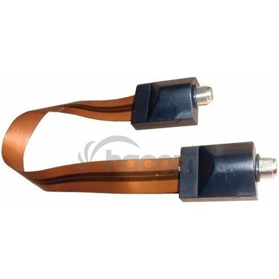 Okenná prechodka HQ 2x F zdierka, dĺžka 29cm