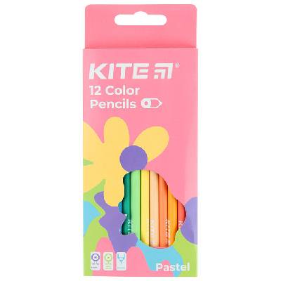 Цветни моливи Kite Fantasy Pastel 12 цвята (1606036-K22-451-2)