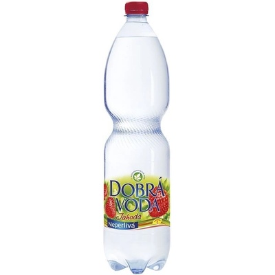 Dobrá voda 1.5 l jahoda nep.