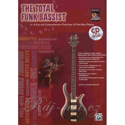 THE TOTAL FUNK BASSIST + CD / basová gitara + tabulatúra