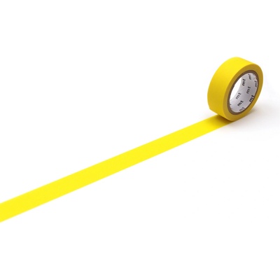 MT masking tape matte yellow – Zboží Mobilmania