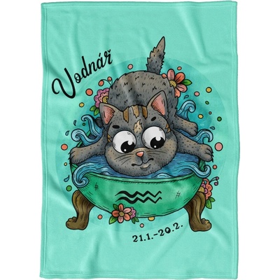 Impar Deka Kočičí znamení Vodnář 200x140