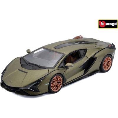 Bburago Lamorghini Sian FKP37 zelená 1:24
