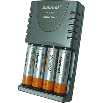 Image 1 of Sunmol Зарядно устройство Sunmol MLBC 5U11, за до 4бр. батерии AA и AAA (MLBC 5U11)