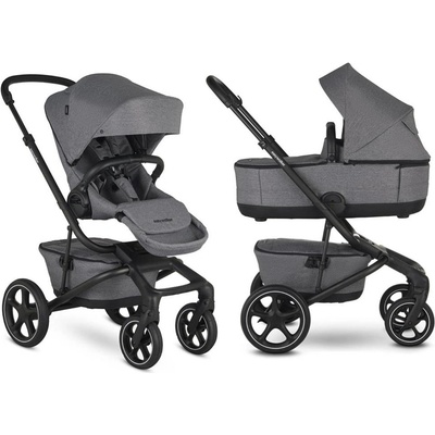 Easywalker Jimmey Iris Grey nenafukovacie s výplňou Hlboká vanička 2v1 2022