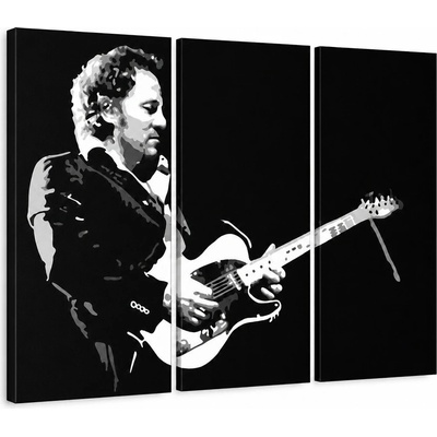 Ručne maľovaný POP Art obraz Bruce Springsteen - 90x60 cm