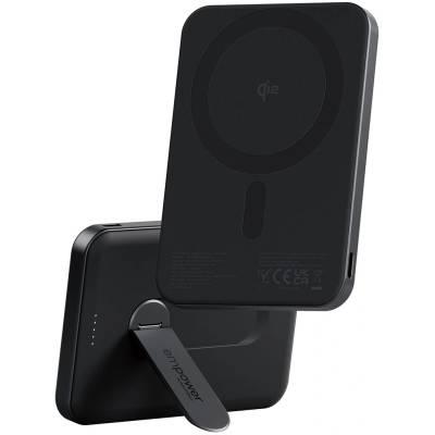 Panzer empower Power Bank 5000mAh Space Black с въртяща се стойка (EM23165)