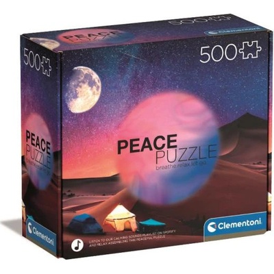 Clementoni Peace puzzle Hviezdna noc 500 dielov