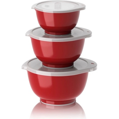 Rosti Margrethe Mini Misky ČERVENÉ 3 ks 750 ml