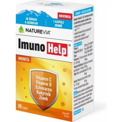 Swiss NatureVia ImunoHelp 30 kapsúl