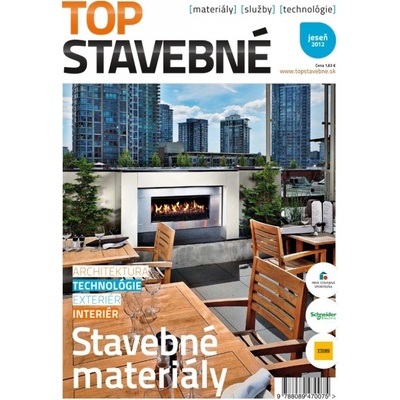 Top stavebné materiály, služby, technológie - jeseň 2012