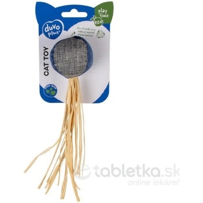 Duvo+ Eco navy lopta s catnipom pre mačku 4,5 x 4,5 x 20 cm