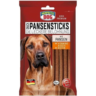 Perfecto Dog tyčky s hovězím bachorem 150 g
