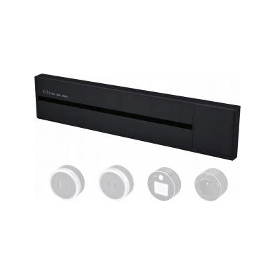 Viking surface-mounted socket strip LP60, black