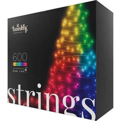 TWINKLY Smart LED vánoční řetěz Strings TWS400SPP-BEU 20m WiFi – Sleviste.cz