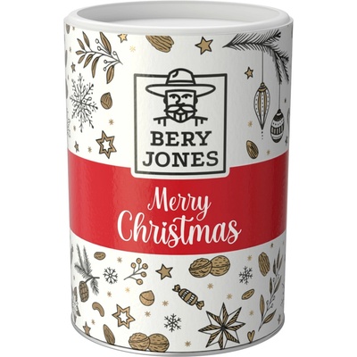 Bery Jones Vianočná zmes orechov a ovocia BIO v tubuse 300 g