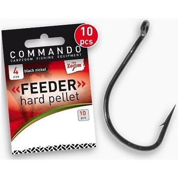 CARP ZOOM Feeder Hard Pellet Hook vel.12 10 ks