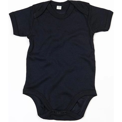Detské body Babybugz Organic Baby Short čierne