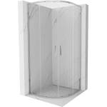 Mexen Exo-S Duo окачване душ кабина полукръгла плъзгаща се 80 x 80 см, (8132-080-080-01-00)