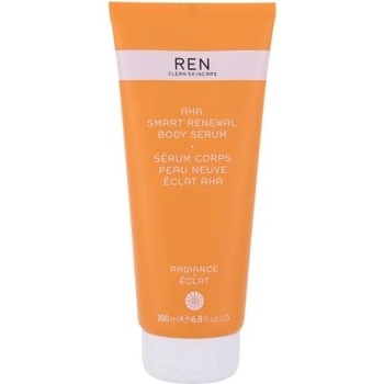 REN Clean Skincare Radiance AHA Smart Renewal хидратиращ и ексфолиращ серум за тяло 200 ml за жени