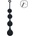 Levelz Silicone Waterdrop Anal Balls XL 50mm Black
