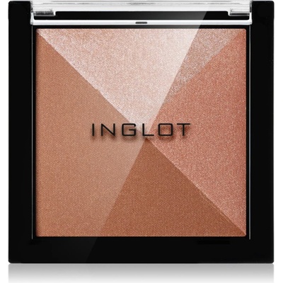 Inglot Multicolour System Highlighting & Bronzing Powder озаряваща и бронзираща палитра цвят 11 8, 8 гр