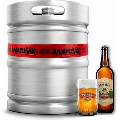 Rampušák 12 ležák nefiltr. 4,9% 30 l (sud)