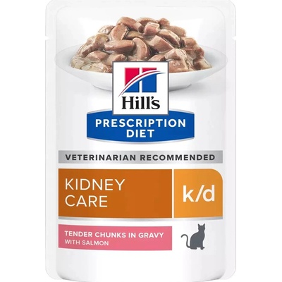 Hills's Prescription Diet Feline K/d with Salmon 85 g