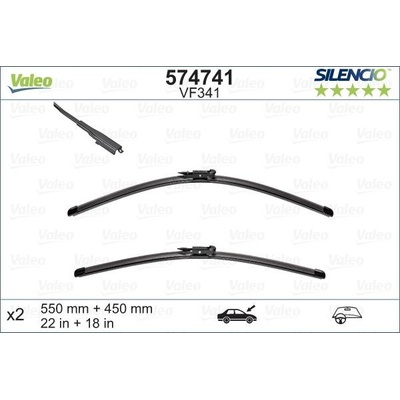Valeo Silencio X-TRM 550+450 mm VA 574741