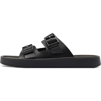 Calvin Klein Ergon Double Bar Sandal Leather