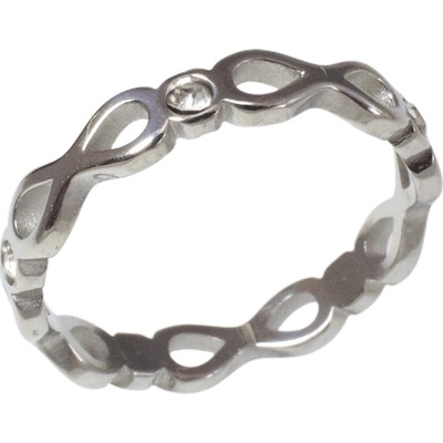 Glare Oceľový prsteň 238