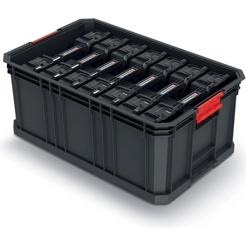 Prosperplast Modulární přepravní box se 7 organizéry Organization Solution KMS553520R7-S411